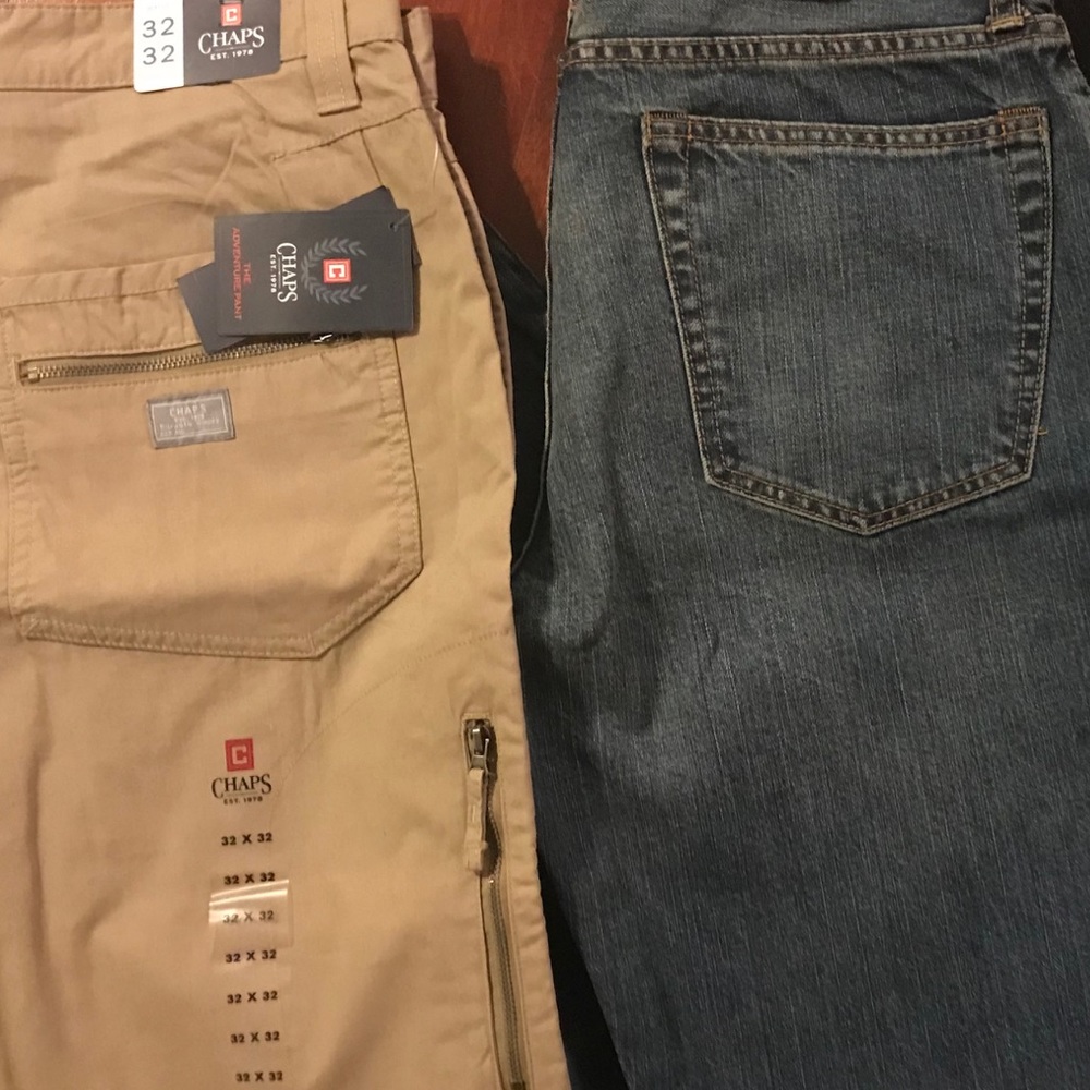 Chaps khaki pants-men’s